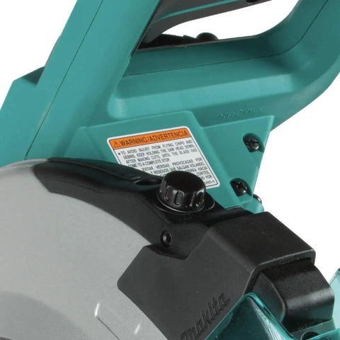 12 Inch Dual Bevel Sliding Miter Saw With Laser, Two Rail System For Smooth Glide, Compact Footprint That Sits Flush, Handles Eight Inch Crown Nesting, Six And Three Quarter Baseboard, Fifteen Inch Crosscuts At Ninety Degrees, Front Bevel Lock