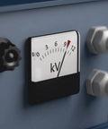 Voltage meter displaying kilovolts on an electrical device, related to Pro Grade Insulated Phillips Screwdriver PH 2 X 100 mm VDE Rated 1000V Safe.