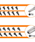 44Piece Ring Doorbell Screwdriver Replacement Kit Must Have With Double Ended Magnetic Bits T6 T15 Phillips Slotted