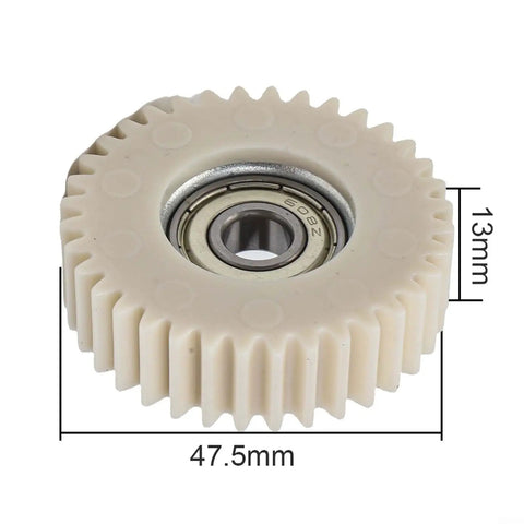 Close-up of 36 Tooth Electric Bike Planetary Gears With Bearing Nylon And Iron Cover 47.5x13.5mm showing gear diameter