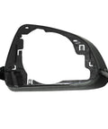 Left Side Rearview Mirror Housing Cover Frame For Tesla Model 3 showing detailed black plastic exterior shell design.