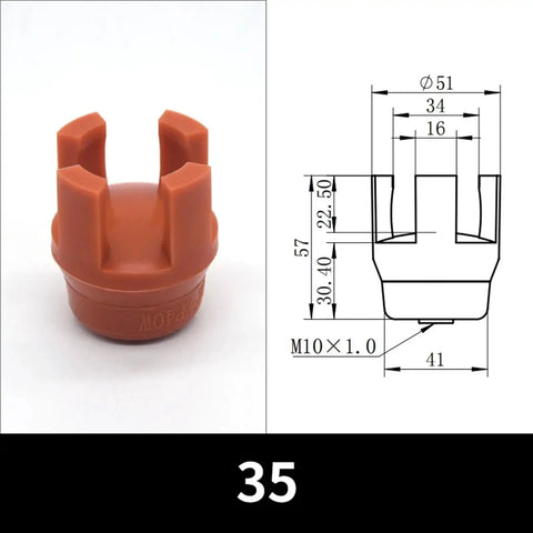 Heavy Duty Industrial Pneumatic Vacuum Suction Cup Gripper Clamp With Rubber Pad Chuck For Manufacturing Automation detailed view