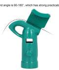 Pro 3/4 In Tube Bender And Pipe Former crafted From Heavy Duty 45# Steel For Bending PVC Metal And Galvanized Pipes With An Ergonomic Labor Saving Design Perfect For Pros Creating Clean 90 To 180 Degree Angles On Conduit And Thin Iron Tubing Today, showing 90-180 degree bending angle feature.