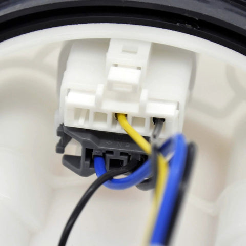 Close-up of Honda Civic Fuel Pump Module Assembly for 2001 through 2005 L4 1.3L 1.7L 2.0L engines, SP8011M part.