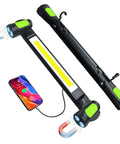 Rechargeable Magnetic 3200LM LED Work Light With COB Panel 5400mAh Battery Cordless Underhood Auto Garage Light With Hooks