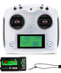 2.4G AFHDS 2A RC Transmitter With Snappy Touchscreen 10 Channel Radio Controller For Quadcopters Includes iA6B Receiver