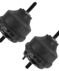 Front Engine Mount Pair For 2002 2009 Chevrolet Trailblazer 4.2L Inline Six Cylinder Steel Bracket Heavy Duty components.