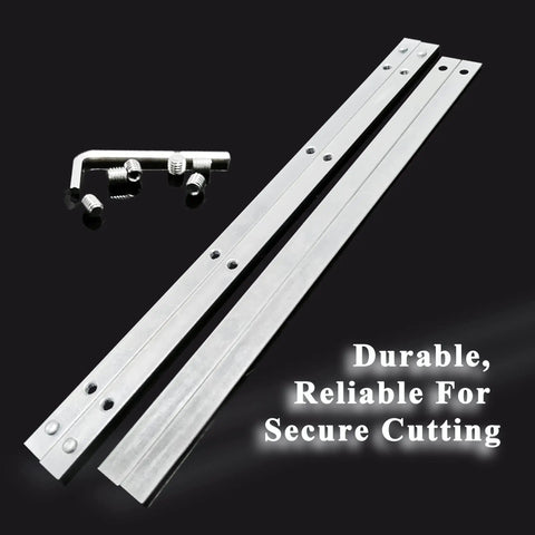 Guide Rail Connector Set For Track Saws Self Aligning Keeps Rails Straight For Long Cuts Fits Integrated TSlots And Most Rail Systems
