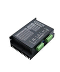 Nema 34 Stepper Motor Kit With DM860H Driver And 400W Power Controller For CNC Machines, Beefy Torque Range 3.5 Nm To 12 Nm, Smooth Motion, Plug And Play, black DM860H driver module with green terminal blocks
