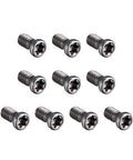 No Sweat M3.5 X 10 Mm Torx Head Machine Screws Built Heavy Duty Outta 12.9 Grade Alloy Steel, pack of ten screws.