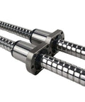 C5 Grade Ground Ball Screw SFU3210 RM3210 110.24 Inch 2800mm Long Linear Motion 32mm Diameter 10mm Lead With Ball Screw Nut