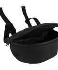 Cool Motorcycle Handlebar Bag With 2 Liters Storage And Phone Window For MTB E-bike Waterproof Tool Kit Rides Daily Commutes Black, open black bag