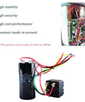 HVAC Hard Start Kit For 3 To 5 Ton AC Units Kickstart Your Air Conditioner With A High Performance Capacitor Kit shown with wiring
