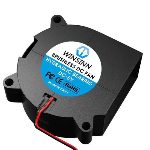 Top Shelf 4020 Blower Fan 5V 2Pin Cooling Vent For 3D Printer Extruder Hotend And Hobby Gear 40Mm X 20Mm Micro Hydraulic Bearing Ultra Silent Model Pack Of Four Units No Sweat Setup