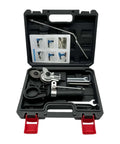 Metal Nibbler Drill Attachment Double Head For Sheet Metal Cutting Precise Versatile Drill Accessory in plastic box