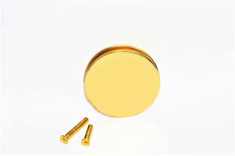 Door Knob Filler Plate For Old Holes, Dummy Deadbolt Cover With No Show Screws, 2 5/8 Inch Diameter, Adjustable Filler Plate for Privacy