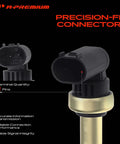Engine Coolant Temperature Sensor Compatible With Mercedes-Benz C Class C300 C350 C63 Cls Clk Models showing precision-fit connectors close-up.