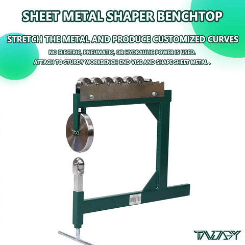 Rock Solid Heavy Duty English Wheel For Auto Body Metal Shaping And Panel Smoothing Top Shelf Benchtop Roller With Rustproof Stainless Steel Frame To Flatten Dents And Bend Sheet Metal Like A Champ
