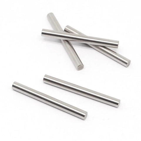 Stainless Steel Shelf Dowel Pins 4mm By 40mm 50 Pcs Heavy Duty Shelf Pins For Cabinets And Furniture Easy Install No Fuss Positioning