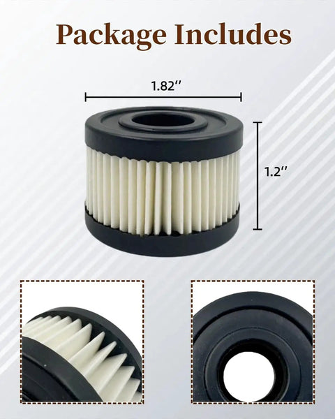 Air Compressor Filter Element 2 Pack Replaces 70243712 Fits Ingersoll Rand 1WF72 4YW07 SS3 dimensions and close-ups