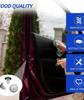 Car door with 50 Pack Door Trim Panel Retainer Clips Replacement For 90467 A0005 Car Panel Clips Durable Nylon Fasteners For Most Vehicles Interior Trim Security Great Fit For Most Cars And Rides in focus.