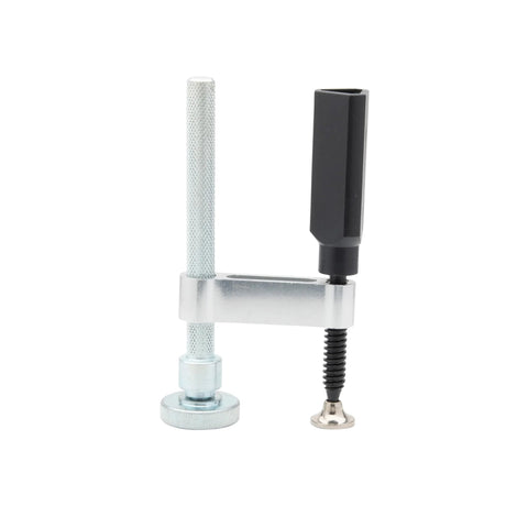 Eight F Clamp Kit For Your Portable Welding Table 16mm Hole Ready, Oversized Heads, Large Throat For Saw Material, side view
