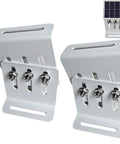 Adjustable Solar Panel Tilt Mount Bracket For RVs Trailers Boats Yachts And Off Grid Systems Heavy Duty Mounting Kit With Multi Angle Tilt