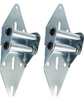 Heavy Duty 2 Pack Garage Door Hinge Replacement Parts Built From 14 Gauge Steel With Rust Resistant Galvanized Finish.