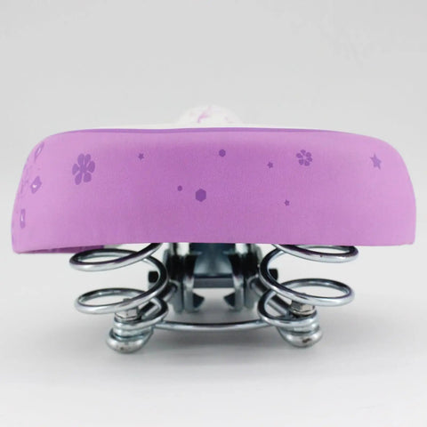 Wide Kids Bicycle Seat For Girls Comfortable Replacement Bike Saddle Waterproof Foam Cushion Ergonomic Design