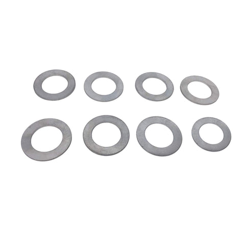 Front Wheel Axle Hardware Kit For Riding Mowers And Tractors Includes Shaft Covers Gaskets Clamps Thrust Washers E Clips And Rubber Seals