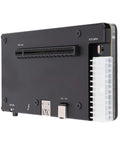 Buttery Smooth External GPU Dock and Heavy Duty EGPU Enclosure showing rear inputs with PCIe slot and power connectors.