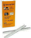 22 Gauge 71 Series Galvanized Upholstery Staples With Heavy Duty Three Eighths Inch Crown And One Quarter Inch Leg Fine Wire For Pneumatic