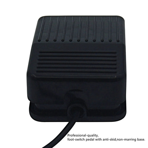 Foot Pedal Switch Power Supply With Five Foot Clip Cord And Standard One Quarter Inch Plug For Power Equipment And Machine Kits