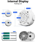 Weatherproof Outdoor Junction Box For CCTV Cameras with mounting screws and internal components.