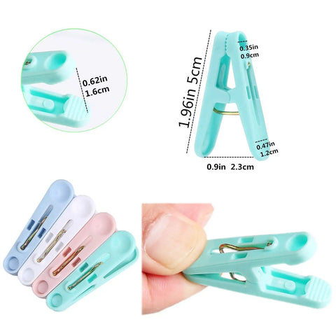 Solid Fifty Six Colorful Clothespins With Heavy Duty Spring Clips Measuring Two Inches For Everyday Drying And Diy Crafts Plus A Nifty Black Storage Bag To Keep Your Laundry Room Clean And Ready, displayed in various colors and sizes.