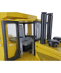 Scale 1 To 14 DXR2 Metal RC Hydraulic Bulldozer With Realistic Sound Module cockpit detail with visible interior seats