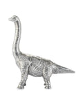 Apatosaurus Tape Measure From Saurus Collection Pewter Hand Finished Dinosaur Themed Pocket Ruler Built In Tin Alloy Durable Craft Tool