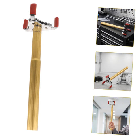 No Sweat Premium Smoke Sensor Removal Tool With Heavy Duty Claw Head Aluminum Body, ladder-free design for easy use.