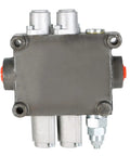 Heavy Duty 2 Spool Hydraulic Directional Control Valve With Joystick, 25 GPM Flow, 3000 PSI Max, BSPP Ports G1/2 In And G3/4 Out