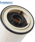 Close-up of filter in 6.7L Diesel Fuel Filter Water Separator Kit For Ram Turbo Diesel Engines 2019-2024, white and black