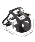 Replacement Pedals For Exercise Bikes Recumbent And Upright Durable Fitness Bike Pedals With No Fuss Secure Harness Easy To Install