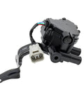 Shop Grade Heater Control Water Valve And Coolant Flow Regulator Assembly For Toyota Prius Hybrid 1.5L 2004 Through 2009 No Headache Direct Bolt In Rig Ready Upgrade, top view, includes wiring harness.