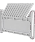 Badass Adjustable Featherboard With Double Safety Lock Setup For Table Saws And Router Boards Using Bombproof Abs Material, side view.