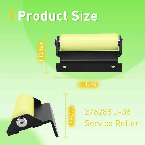 Slide Out Rollers Replacement For Lippert J36 Service Roller 2 Pack For RV And 5th Wheel Slide Outs size dimensions