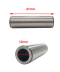 12mm Piston Pin Kit With Needle Bearing And Clips For Two Stroke 66cc 80cc 100cc Gas Motorized Bicycle Replacement Upgrade
