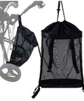 Golf Push Cart Organizer Bag With Mesh Pockets For Trolley Accessories on Nitron Auto Open 2019-2026, with drawstring closure