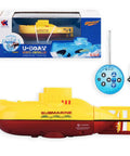 Mini RC Submarine Remote Control Boat Waterproof Underwater Explorer Toy With 6 Channel Control Kid Friendly Easy To Use Rechargeable Battery Perfect Gift For Young Ocean Lovers packaging and remote