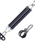 Dual Tender Spring Kit For Semi Truck Air Lines With 16 Inch Length And 3 In 1 Hose Holder And 3 Hole Clamp Holder