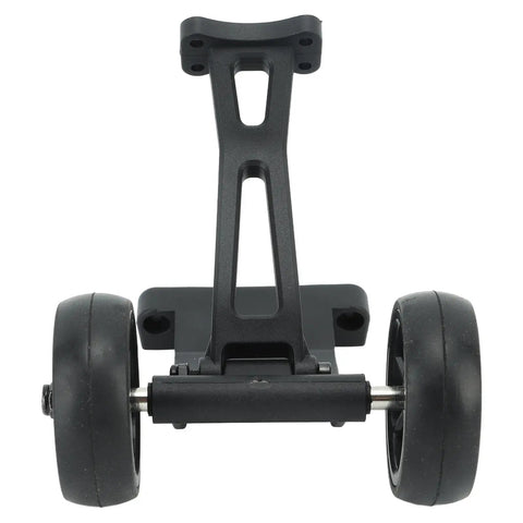 Front view of Head Up RC Wheels Upgrade for ZD Racing 9116 MT8 One Eighth RC Car with durable parts for high speed driving.