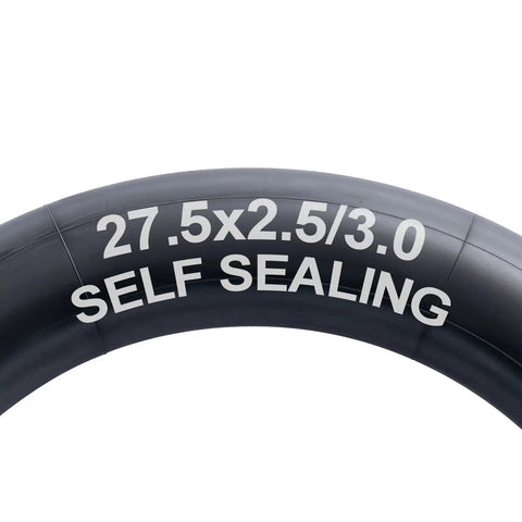 Two Pack 27.5 Inch Self Sealing Bicycle Inner Tubes With AV32mm Schrader Valve Puncture Resistant Fit 27.5x2.5 To 3.0 detail